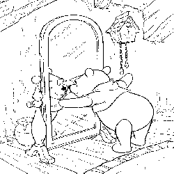 Winnie the pooh kleurplaat